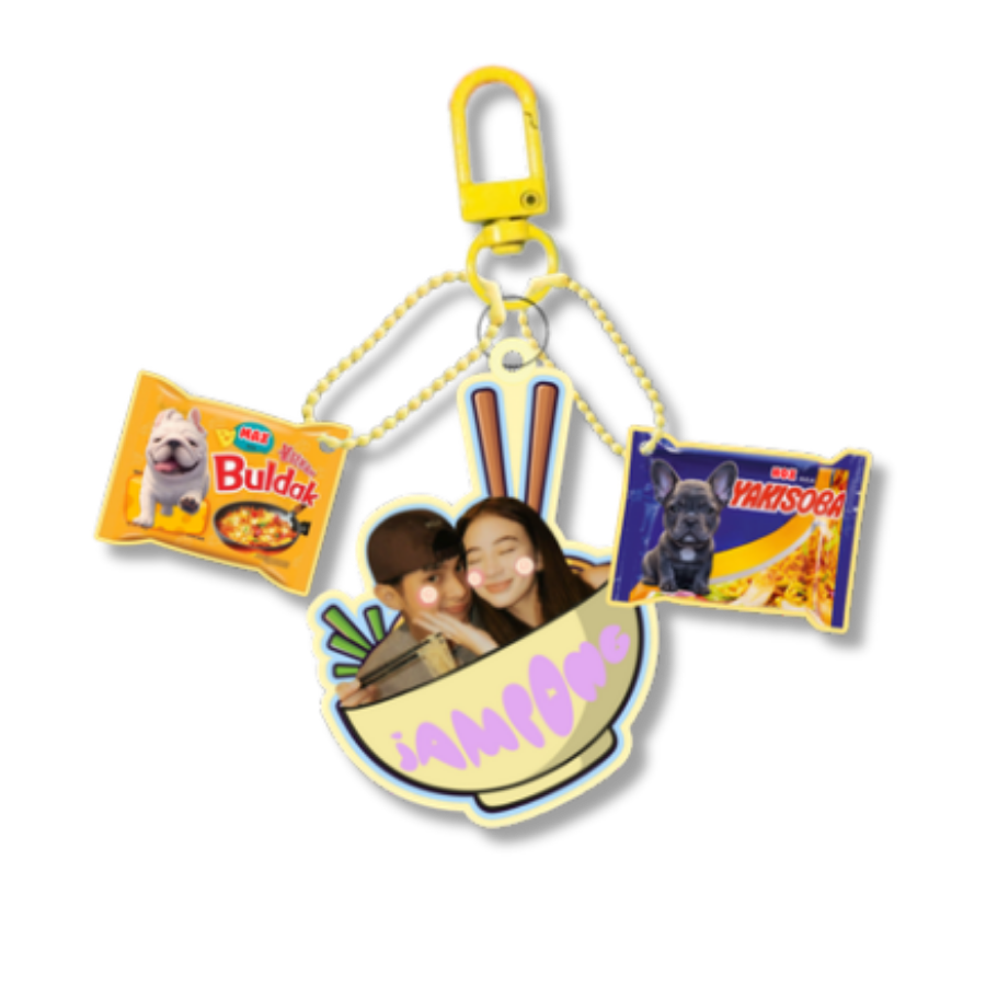 Acrylic Bag Keychain