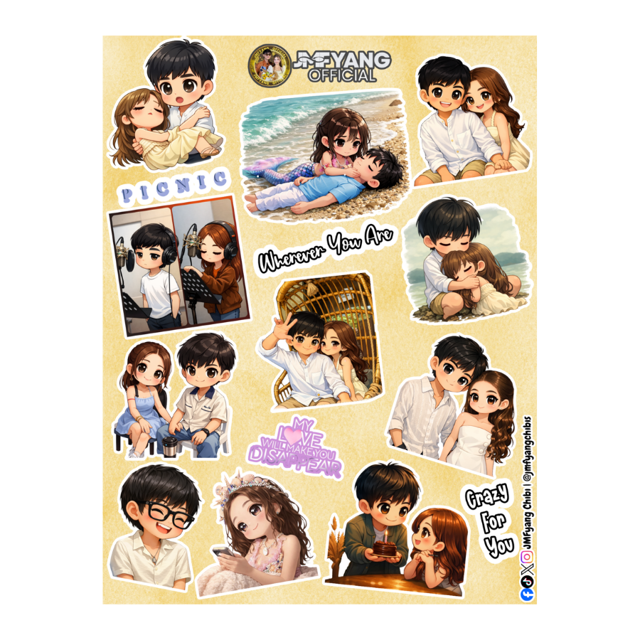 JMFyang Chibi Stickers