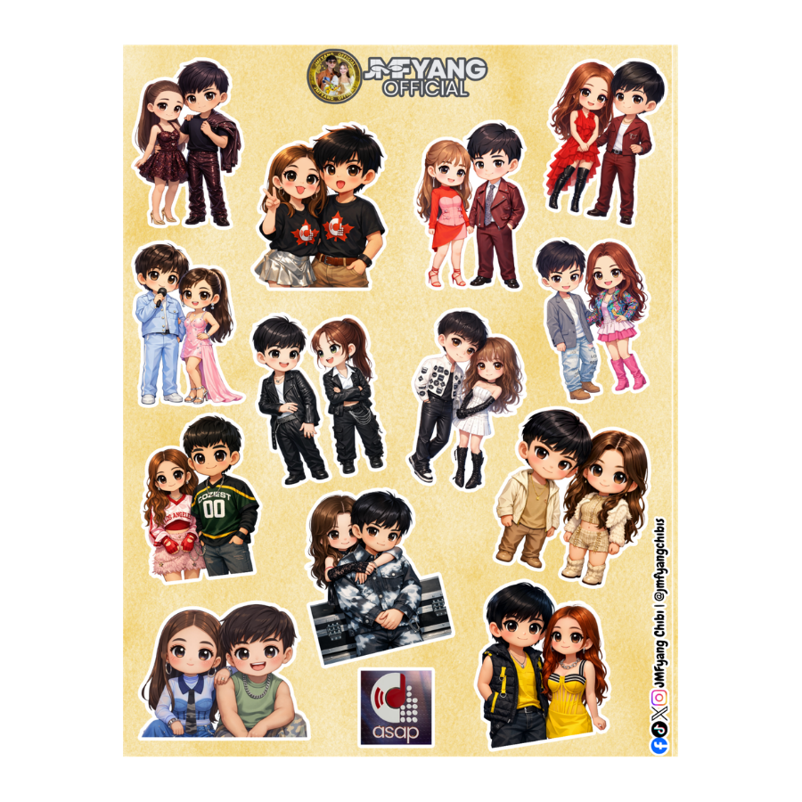 JMFyang Chibi Stickers