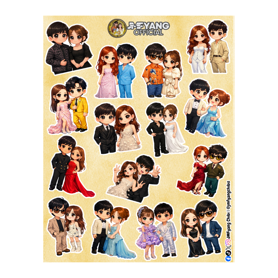 JMFyang Chibi Stickers