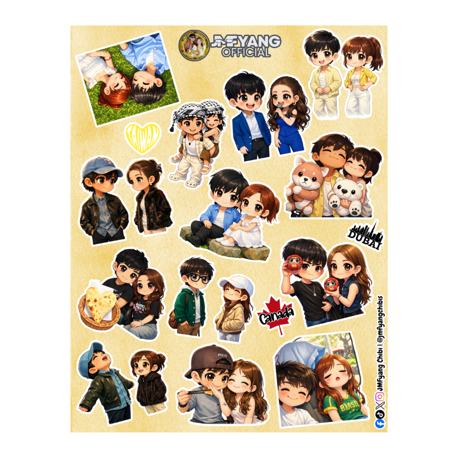 JMFyang Chibi Stickers