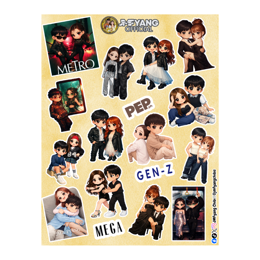JMFyang Chibi Stickers