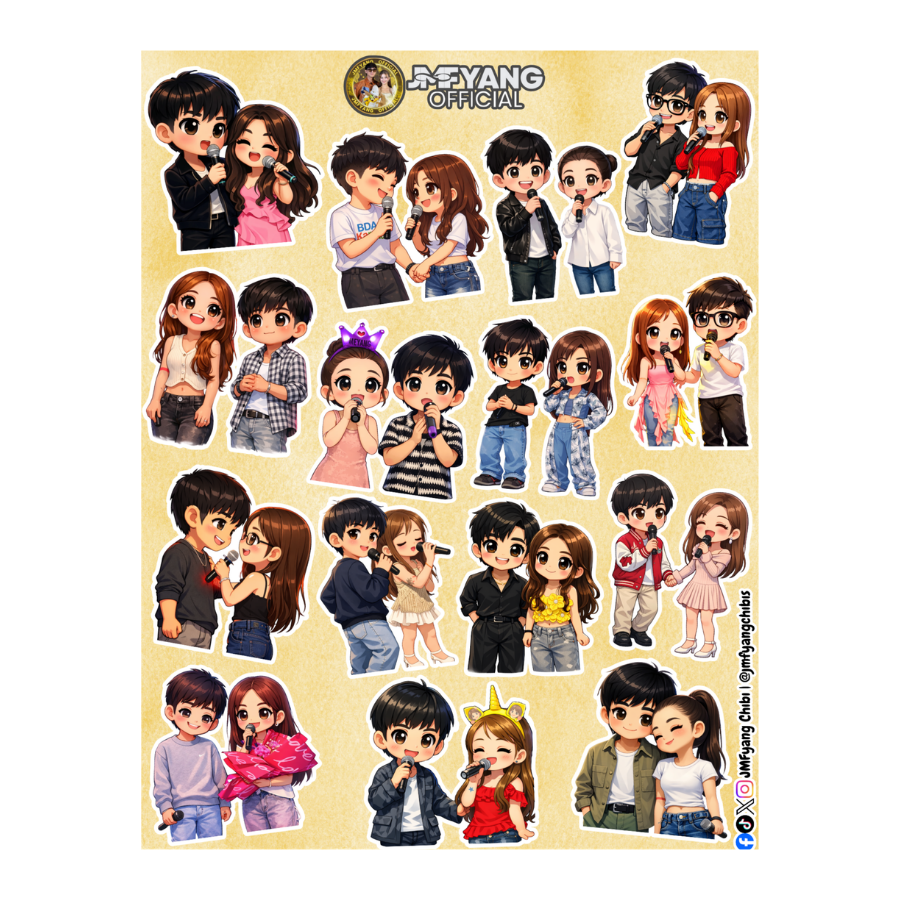 JMFyang Chibi Stickers