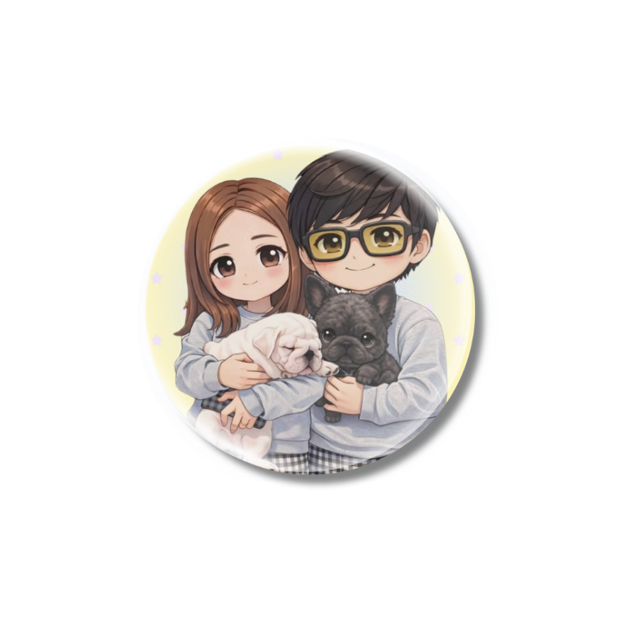 Badge Squad Button Pins