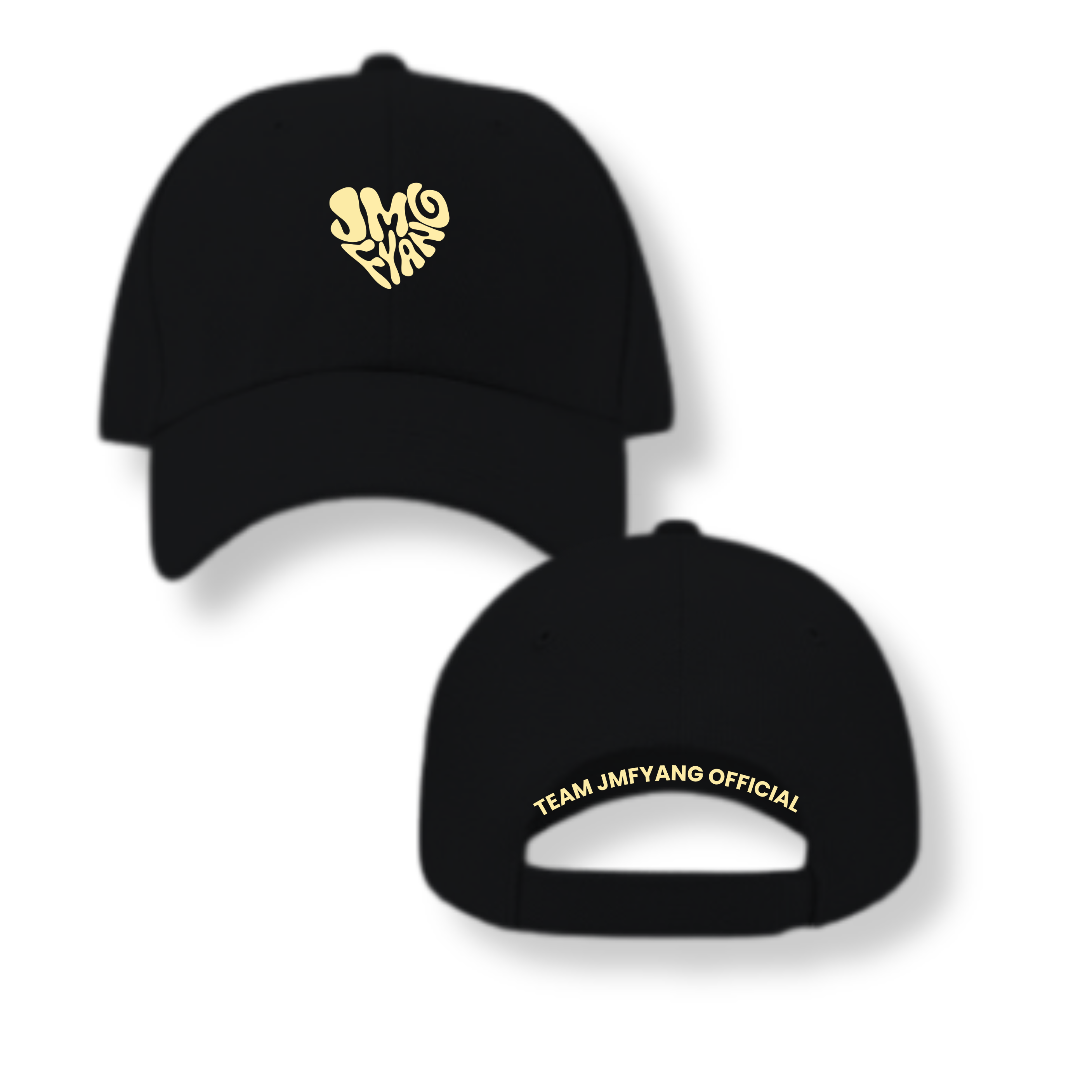 Midnight Bestie Cap with JMFyang Heart